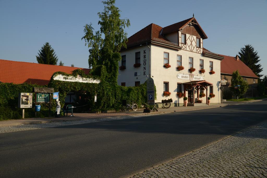 Landgasthof & Hotel Krone Eischleben Ichtershausen Екстер'єр фото