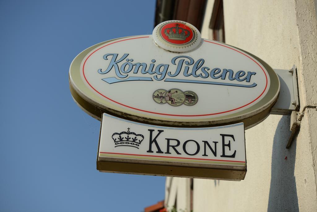 Landgasthof & Hotel Krone Eischleben Ichtershausen Екстер'єр фото